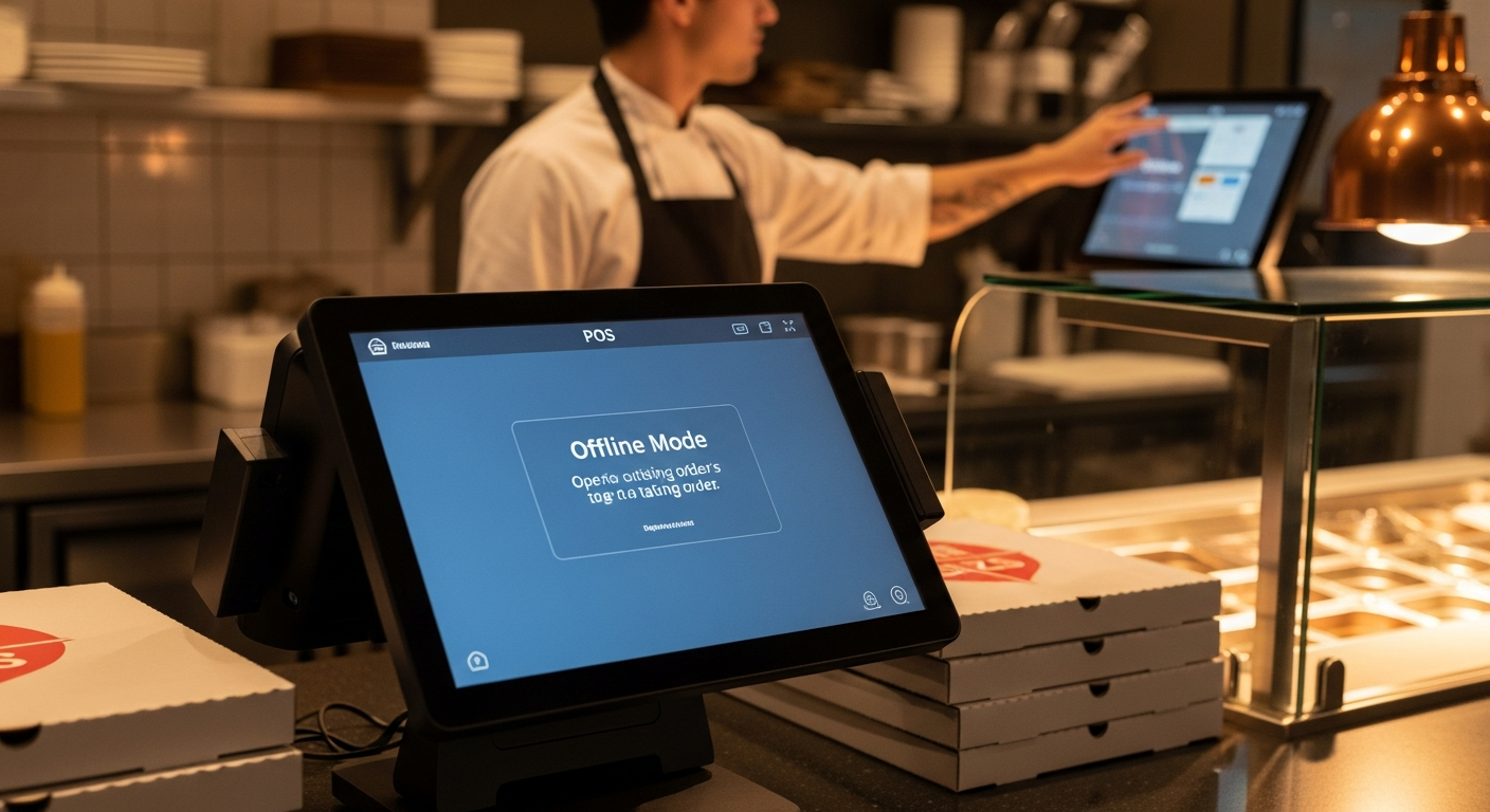 Pizza POS Offline Mode: Keep Selling When Internet Goes Down | PizzeriaPOS System